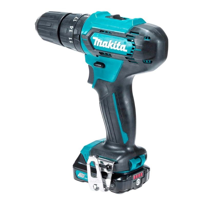 Taladro Percutor 12V CXT 2 Baterias 2 Ah + Cargador - Makita-3