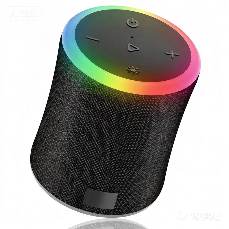 Parlante Bluetooth Portatil con Emparejamiento Estereo PX7 RGB