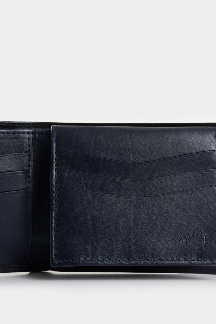 Vélez Billetera Maple De Cuero Negro-4