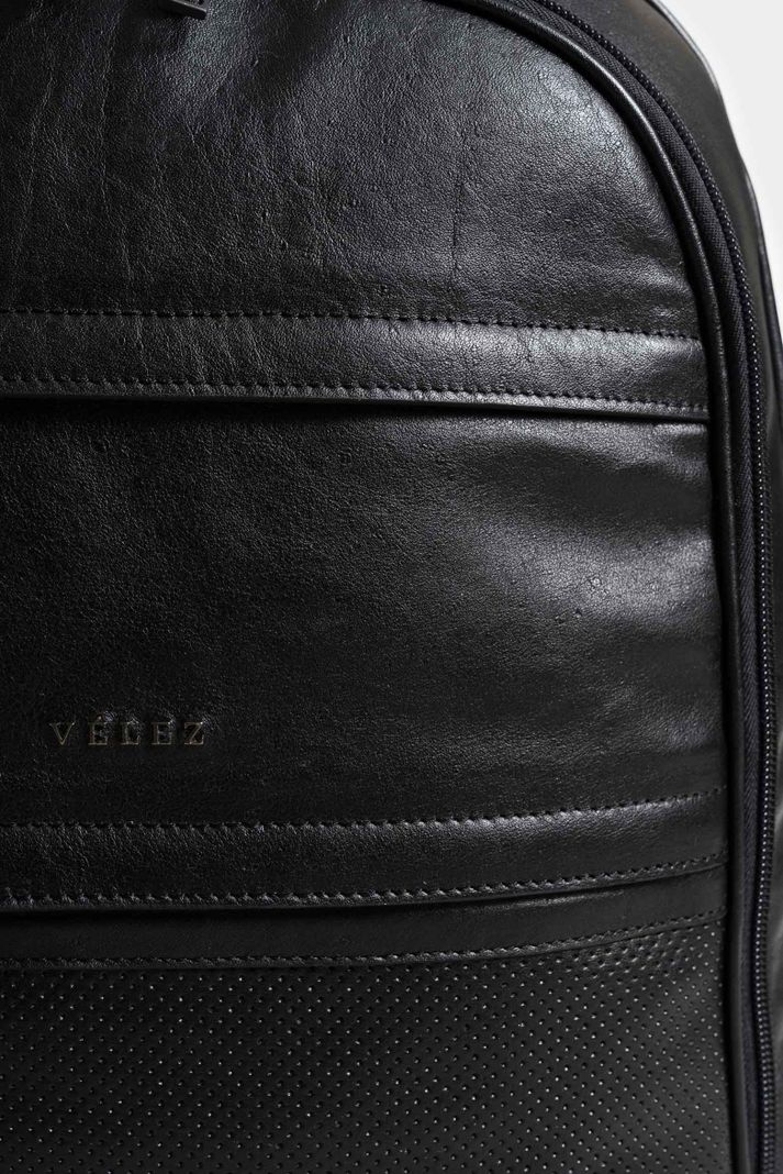 Vélez Morral Waterproof 2 De Cuero Para Hombre Negro-3