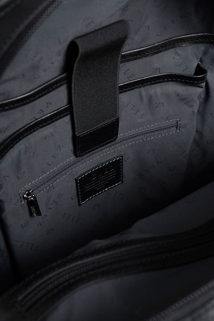 Vélez Morral Waterproof 2 De Cuero Para Hombre Negro-4
