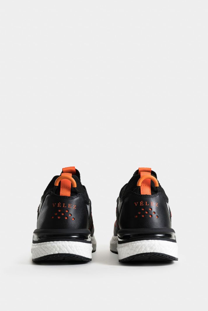 Vélez Tenis Fly Up Retro Para Mujer Textil Tecnológico Negro-2