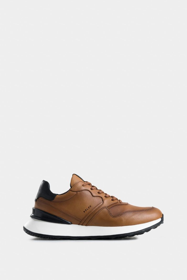Vélez Tenis Cooper 3 De Cuero Para Hombre Spoiler Brandy-0