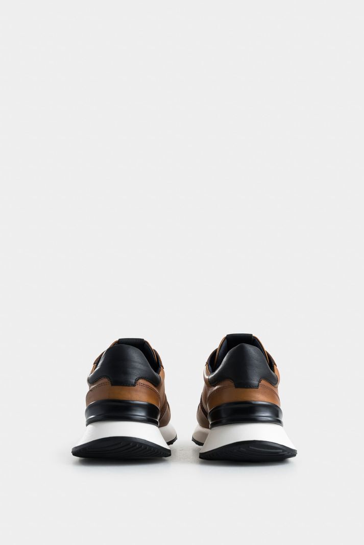Vélez Tenis Cooper 3 De Cuero Para Hombre Spoiler Brandy-2