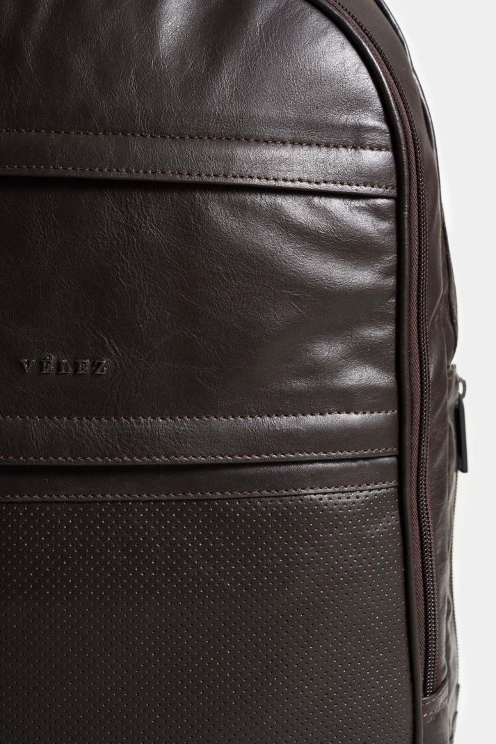 Vélez Morral Waterproof 2 De Cuero Para Hombre Café-3