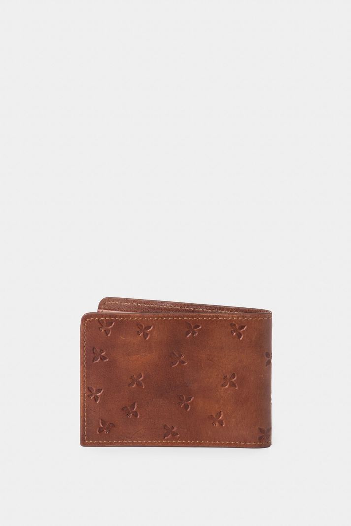 Vélez Billetera Hibiscus 2.0 Cuero Hombre Diseño Abejas Miel-2