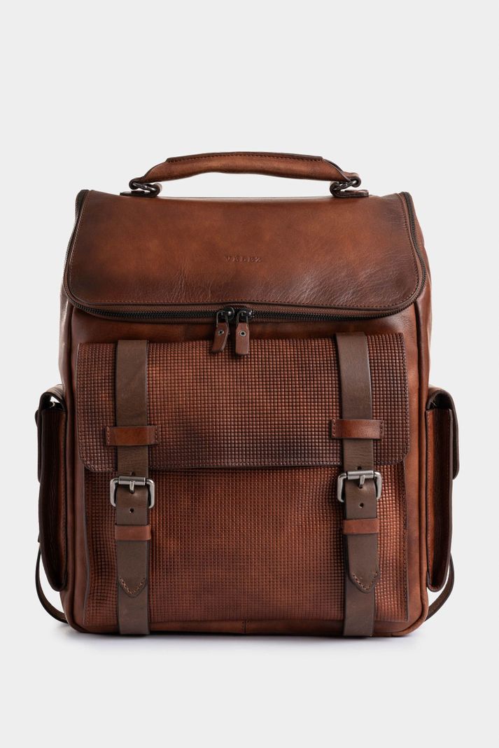 Vélez Morral New Archaeology Cuero Para Hombre Vintage Miel-0