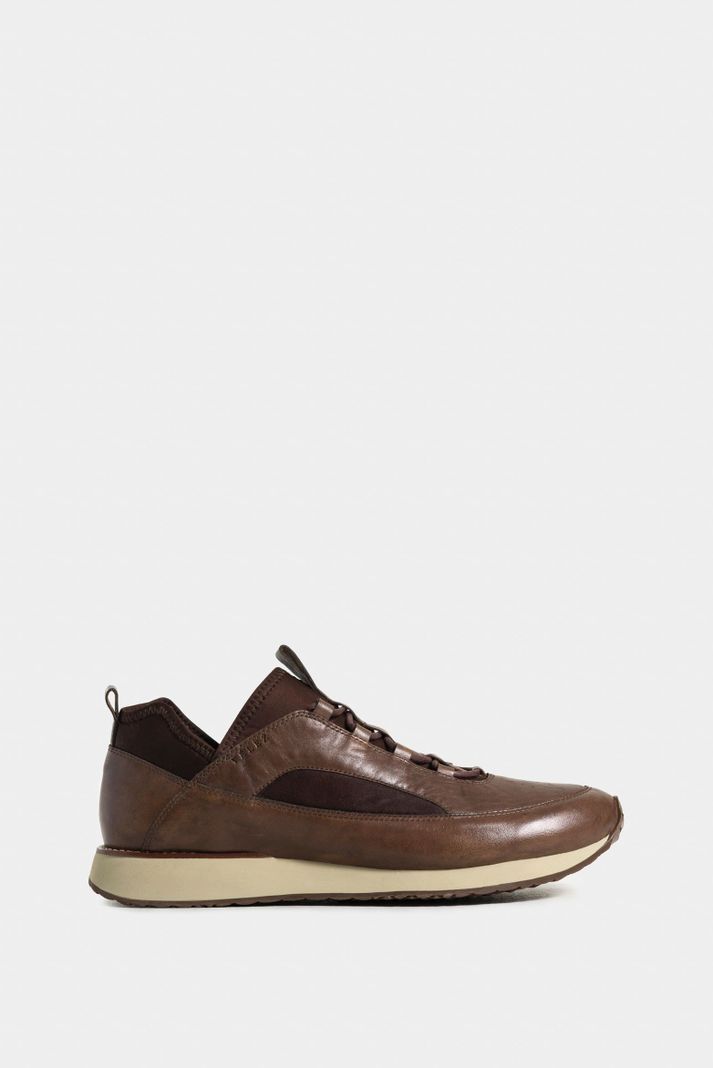 Vélez Tenis Neo 2 De Cuero Para Hombre Con Láser Café-0