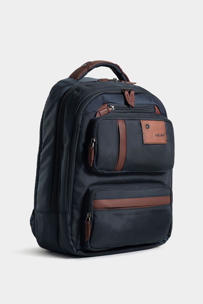 Vélez Morral Casual Living Lona Contrastes Azul Osc-1
