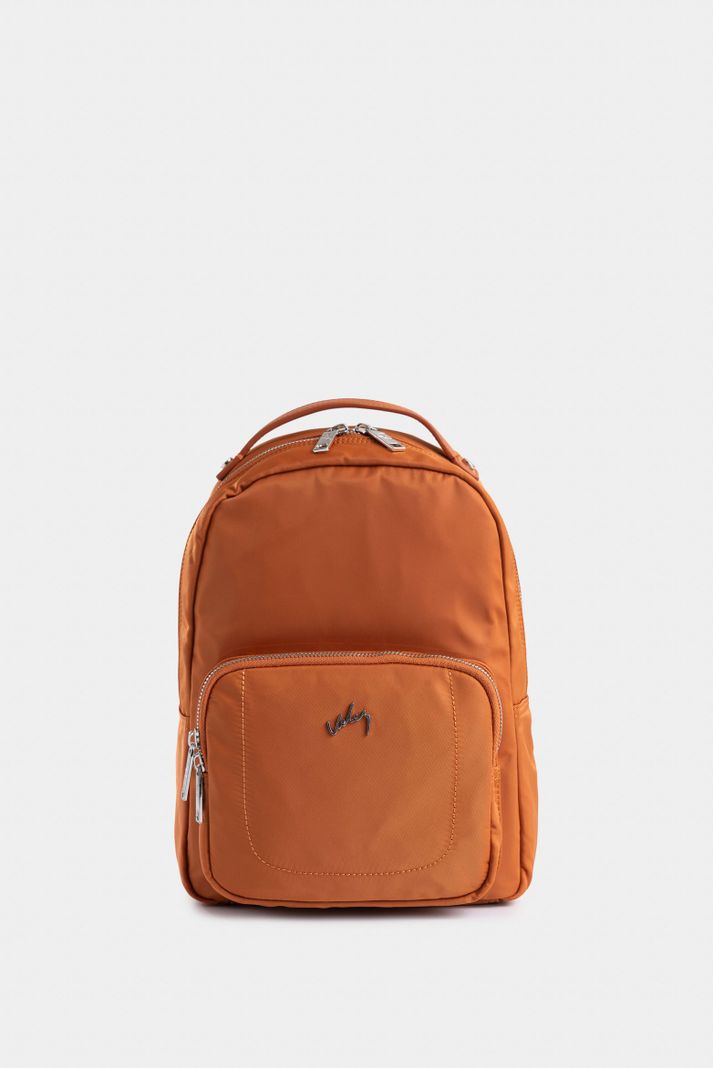 Vélez Morral Púrpura Pequeño Lona Mujer Manija Cuero Miel-0