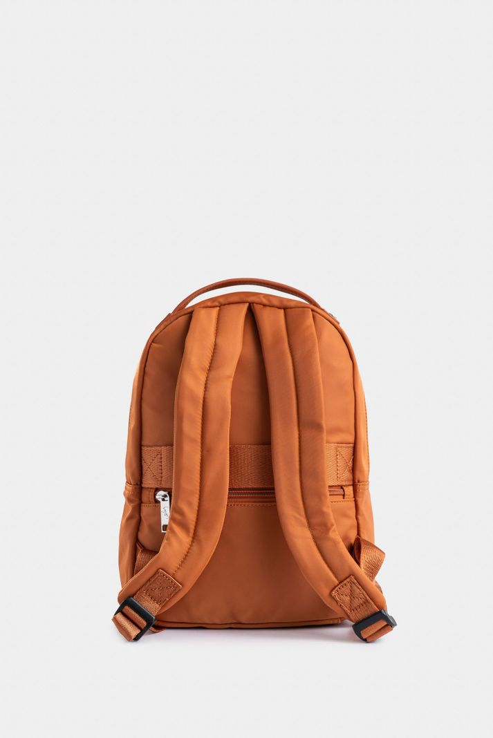 Vélez Morral Púrpura Pequeño Lona Mujer Manija Cuero Miel-2