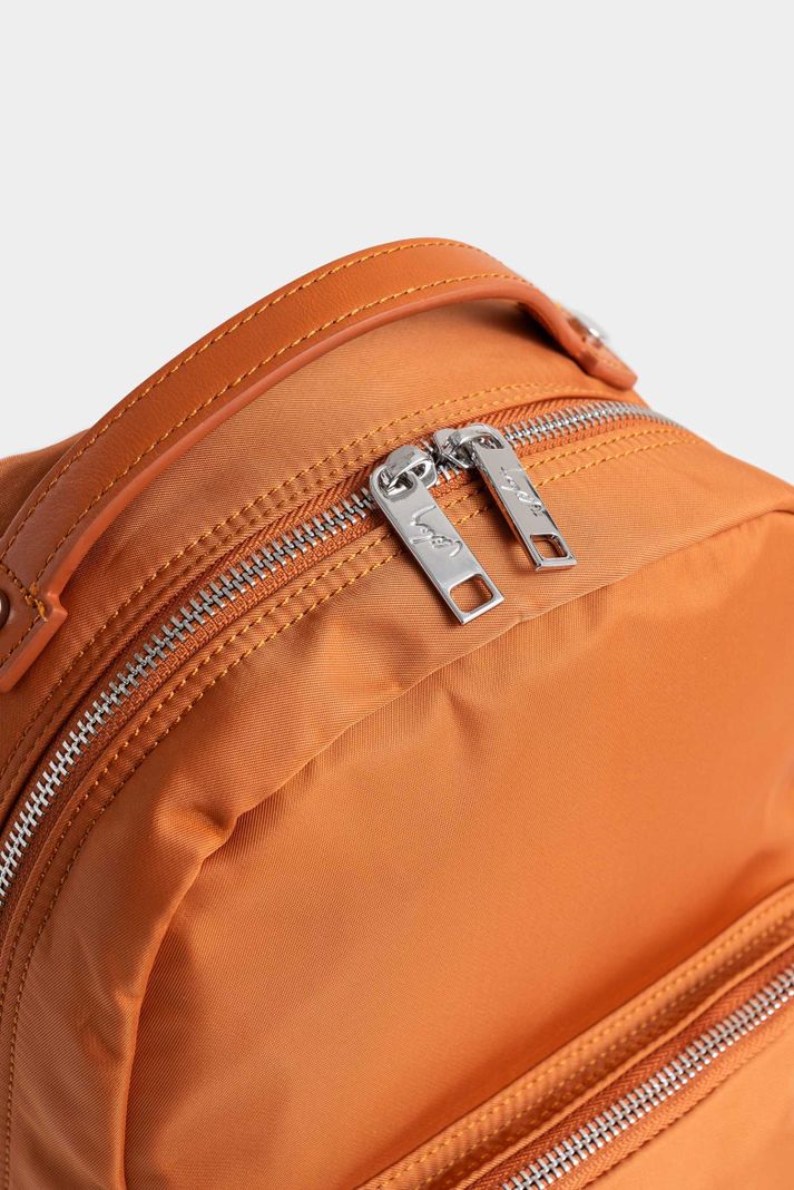 Vélez Morral Púrpura Pequeño Lona Mujer Manija Cuero Miel-3