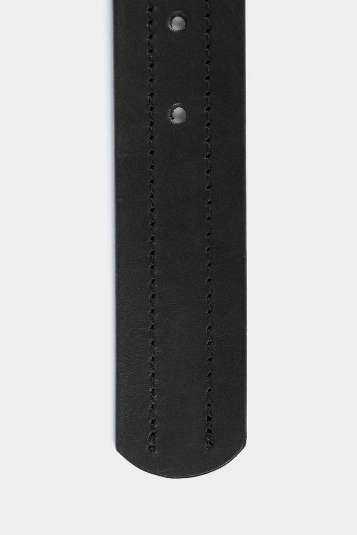 Vélez Cinturón Unifaz Coraje De Cuero Hombre Pasador Negro-3