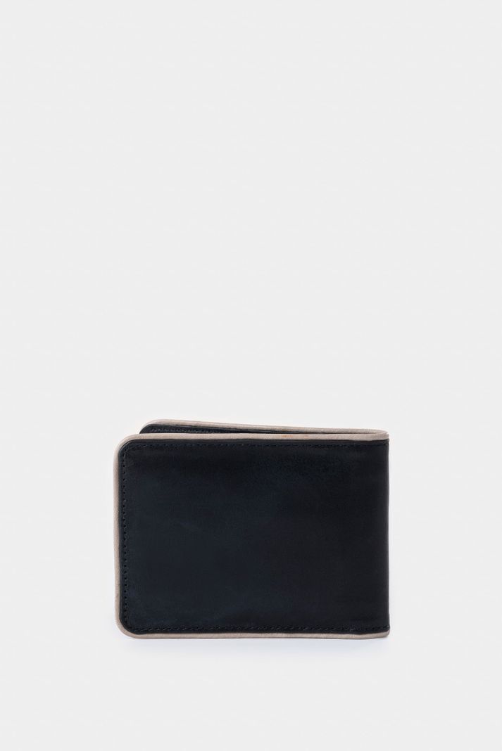 Vélez Billetera Pegasus Cuero Para Hombre Detalle Negro-2