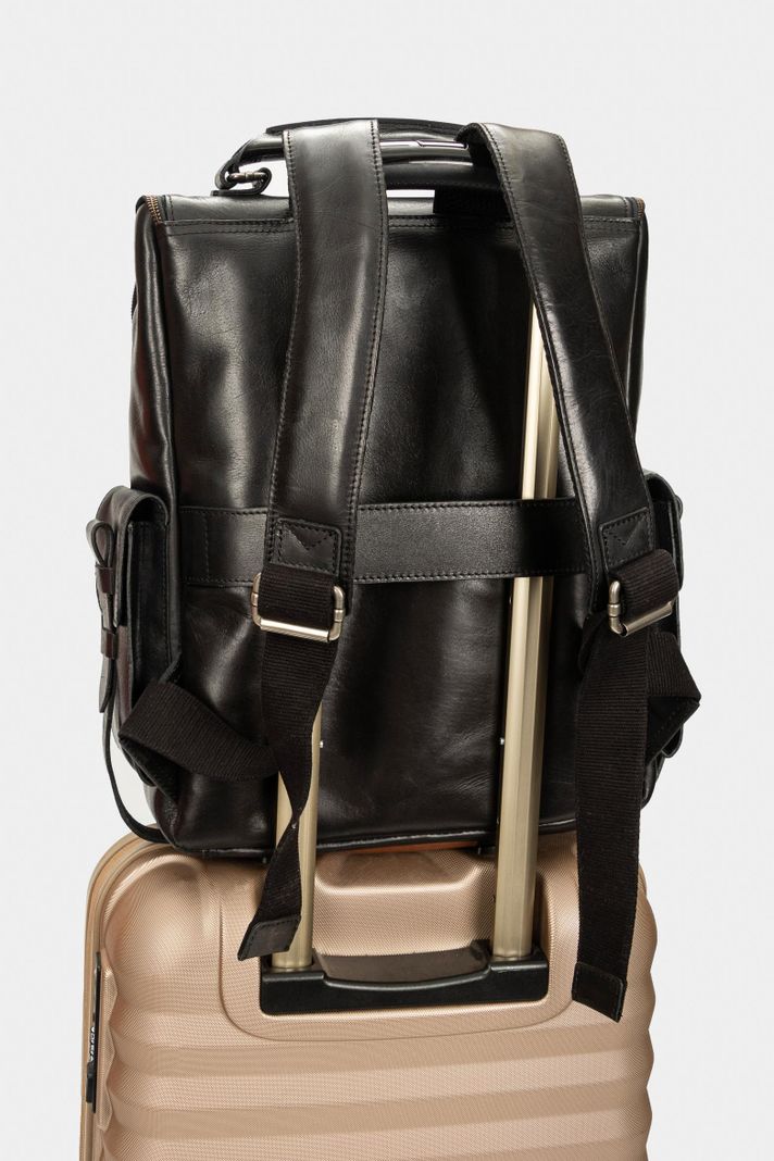 Vélez Morral New Archaeology Cuero Para Hombre Vintage Negro-2