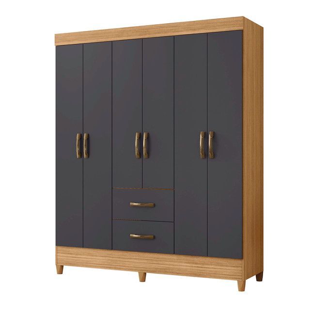 COMBO CLOSET 6P+COMODA 4C GRAP -1