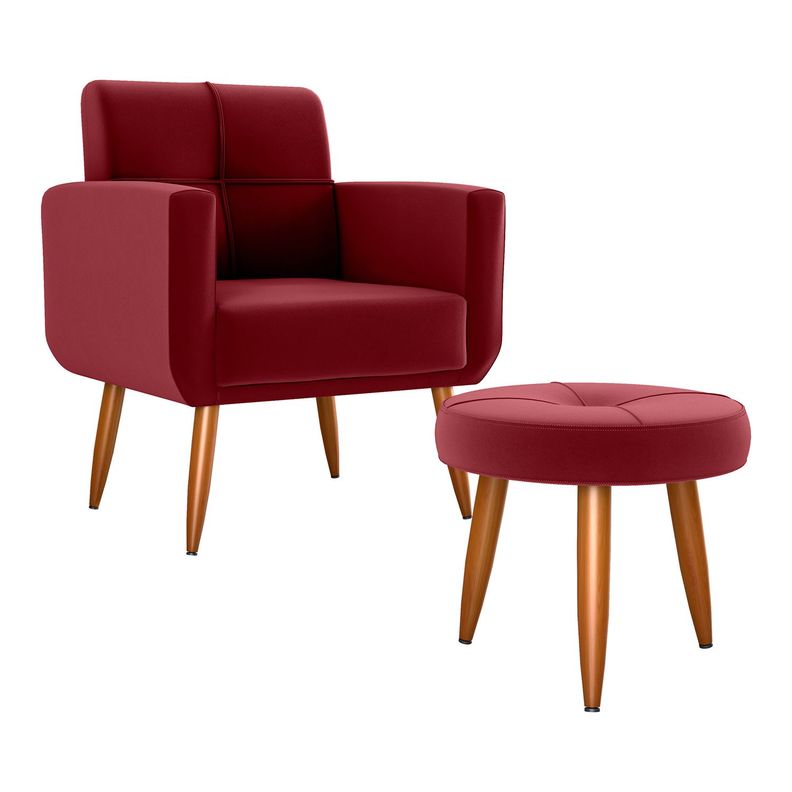 SET POLTRONA+1 POUF HAVANA-0