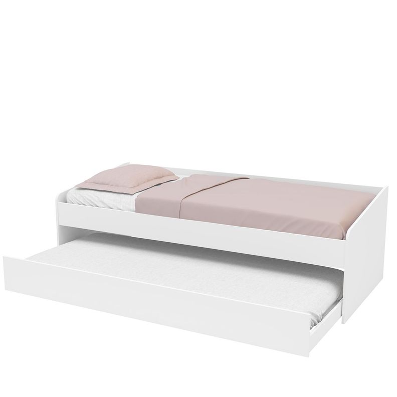 CAMA NIDO GANDU 1 PLAZA Blanco