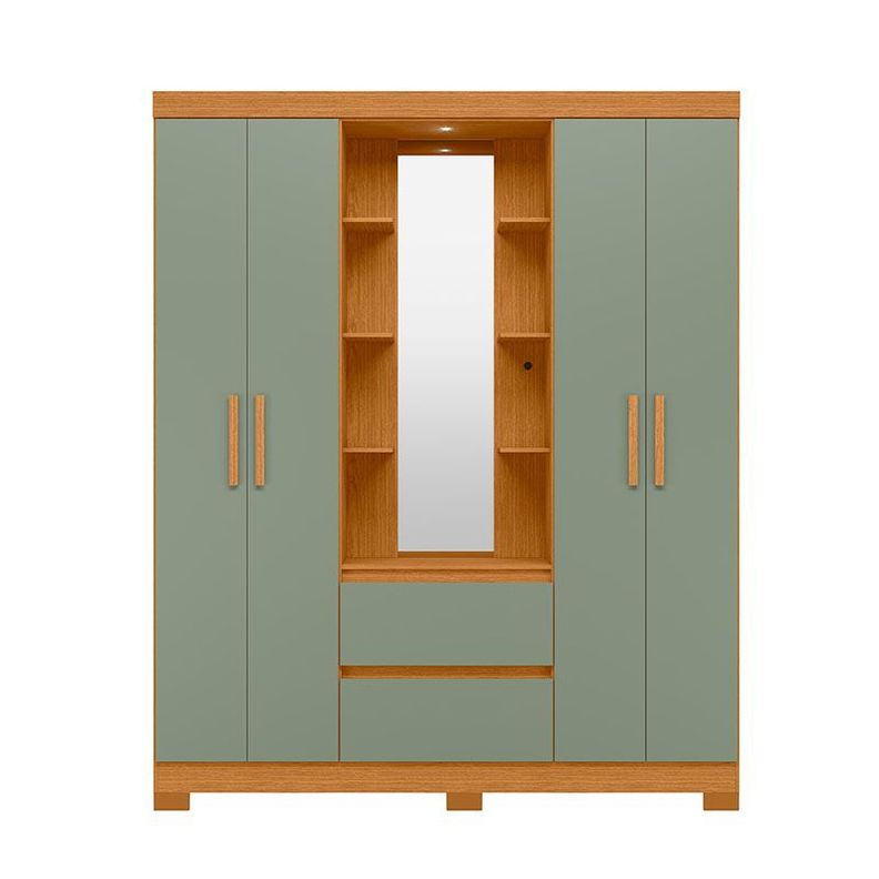CLOSET OLIMPIA 4P 2C VERDE