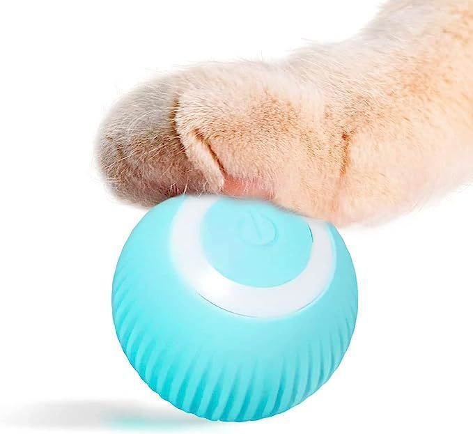 Pelota para Gatos Inteligente - Celeste-1