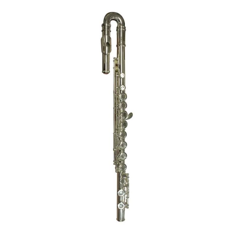 FLAUTA TRAVERSA CURVA MOD. FLT-61E SILVER ETINGER-0