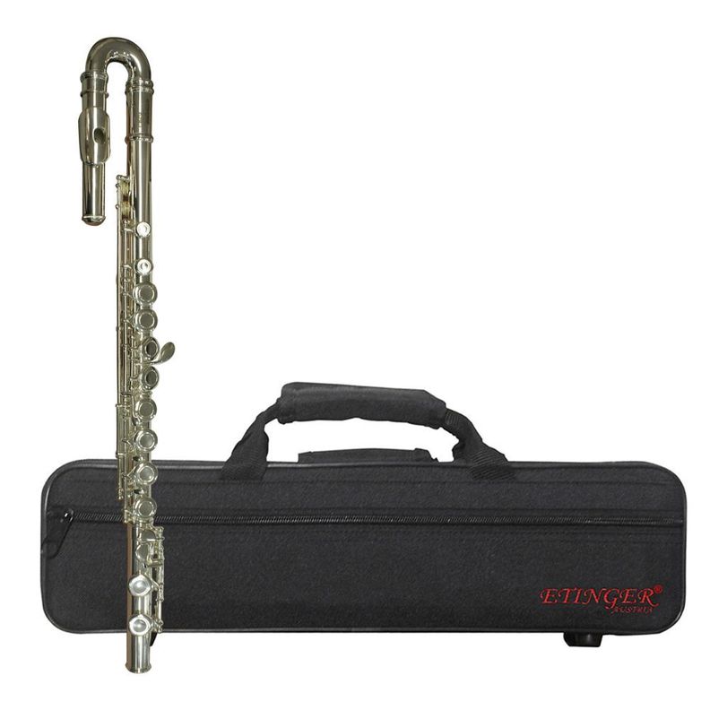 FLAUTA TRAVERSA CURVA MOD. FLT-61E SILVER ETINGER-2