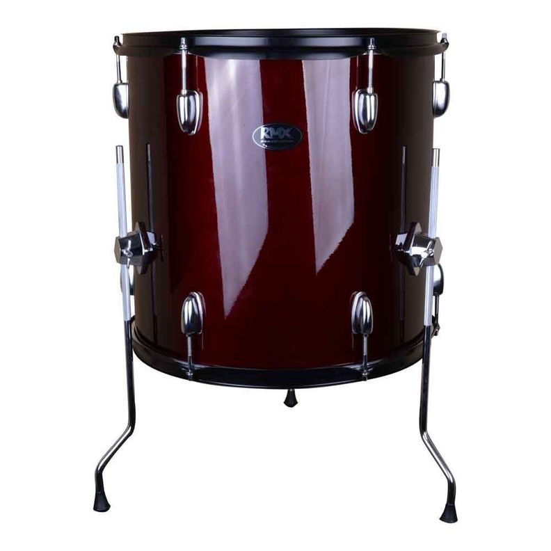 TIMBAL DE PIE 16X16 ROJO OSCURO MOD.BBCH-16CJ RMX