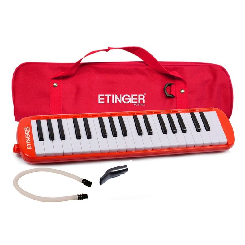 MELODICA ROJA 37N C/FUNDA ERN-370/R ETINGER-0