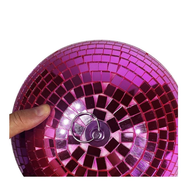 BOLA ESPEJO ROSADA 18 PULGADAS SL-50/ 18"P MEKSE-2