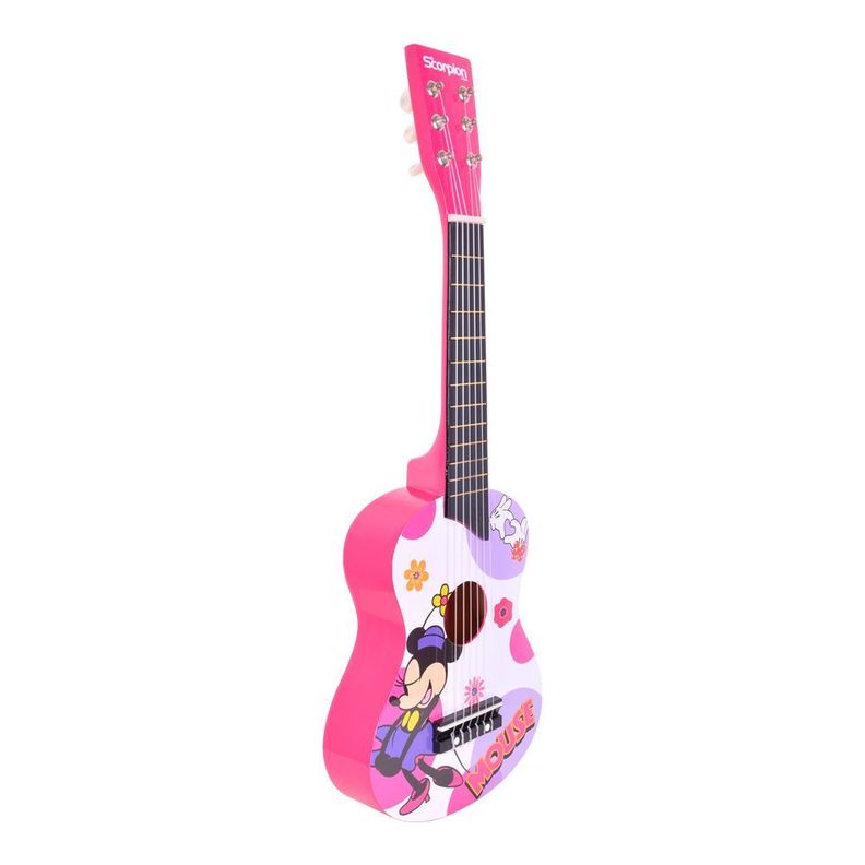 GUITARRA NIÑA 25 PULGADAS MOD.RATONCITA COLOR ROSA SCORPION-1