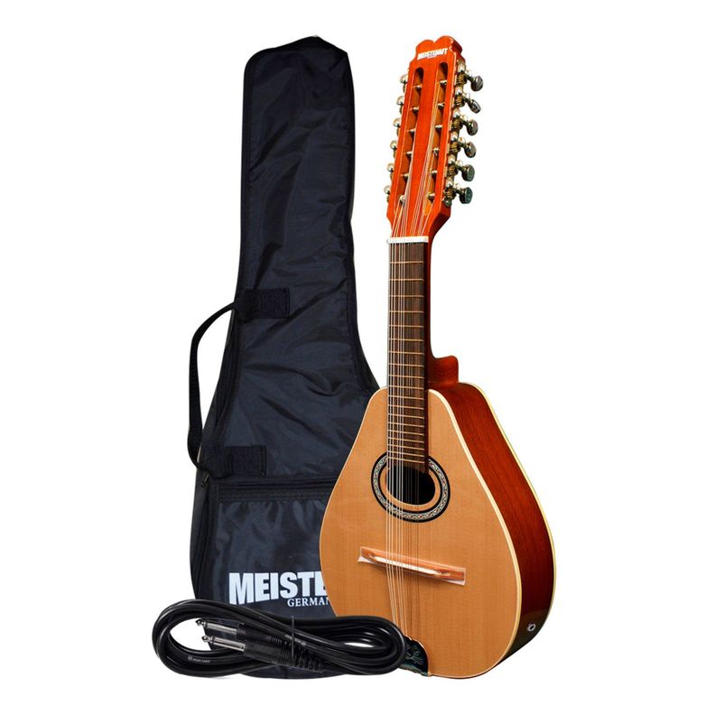 MANDOLINA ELECTROACÚSTICA 12 CUERDAS M12-JJ/EQ MEISTEHAFT-0