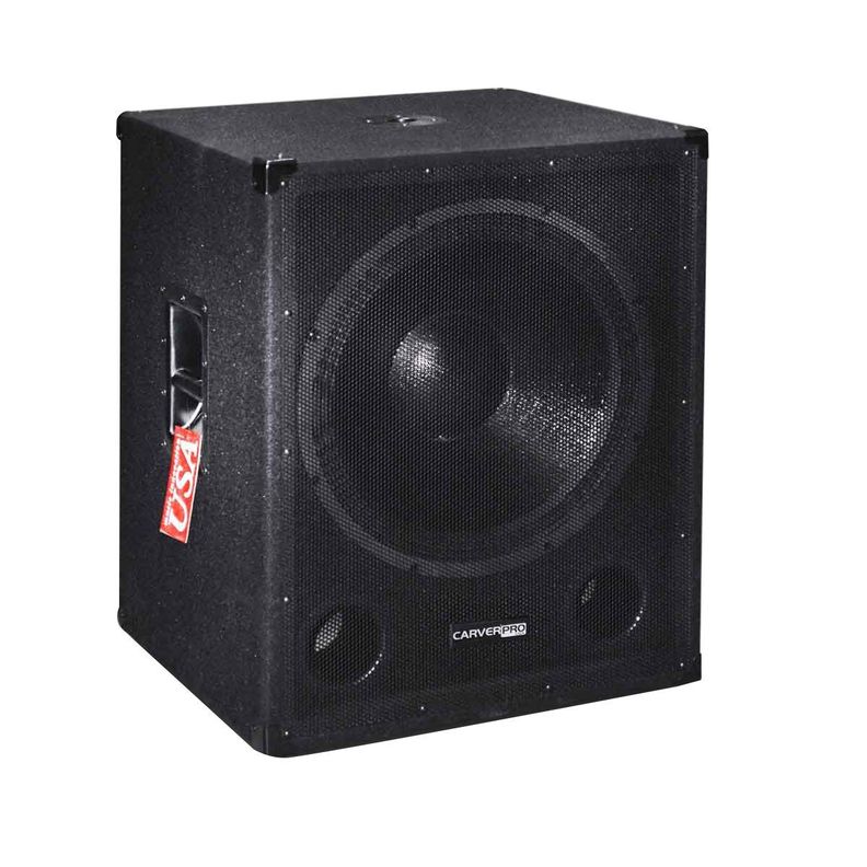 SUBWOOFER 18 600-1200W 1X18 MOD.SUB-18 CARVERPRO-0