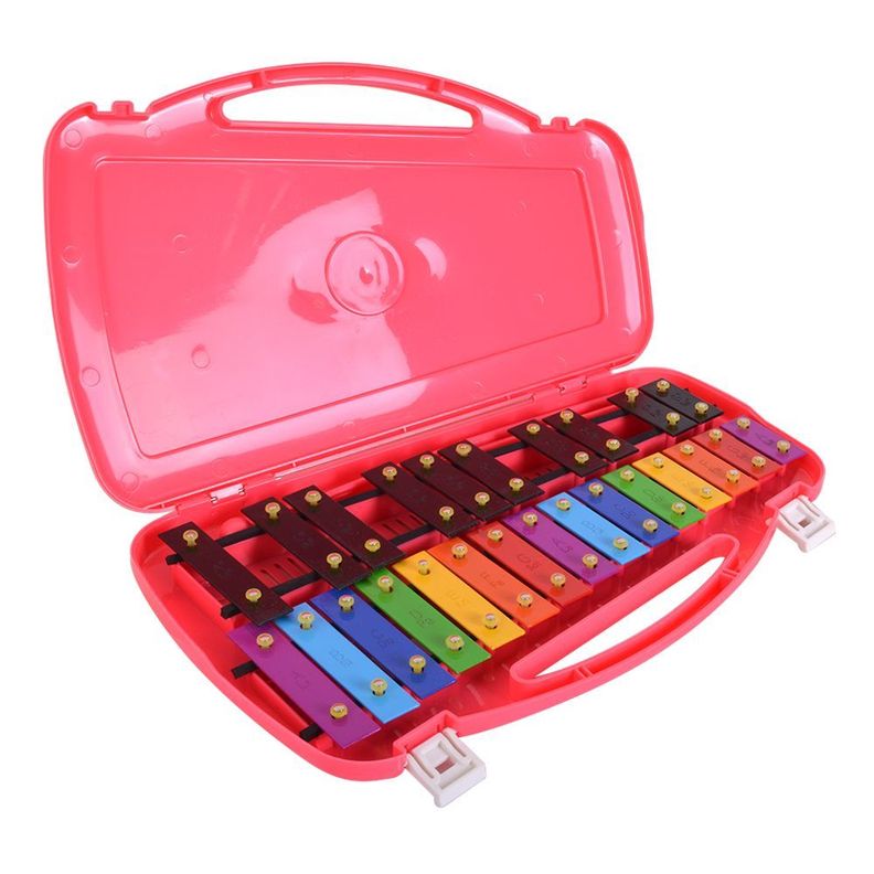 METALOFONO CROMÁTICO 25 NOTAS PBL COLOR - FUCSIA RMX-1