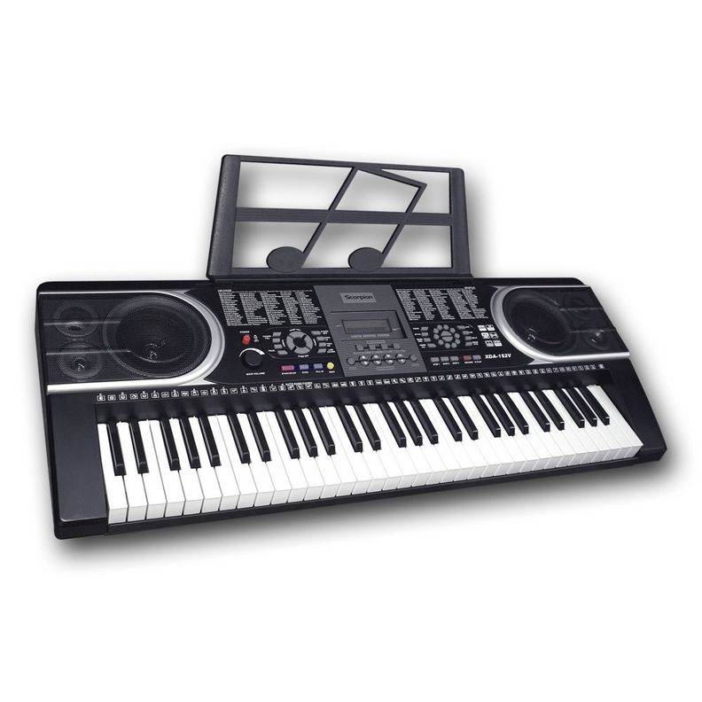 TECLADO ELECTRICO 61 TECLAS MOD.XDA-152V SCORPION-0