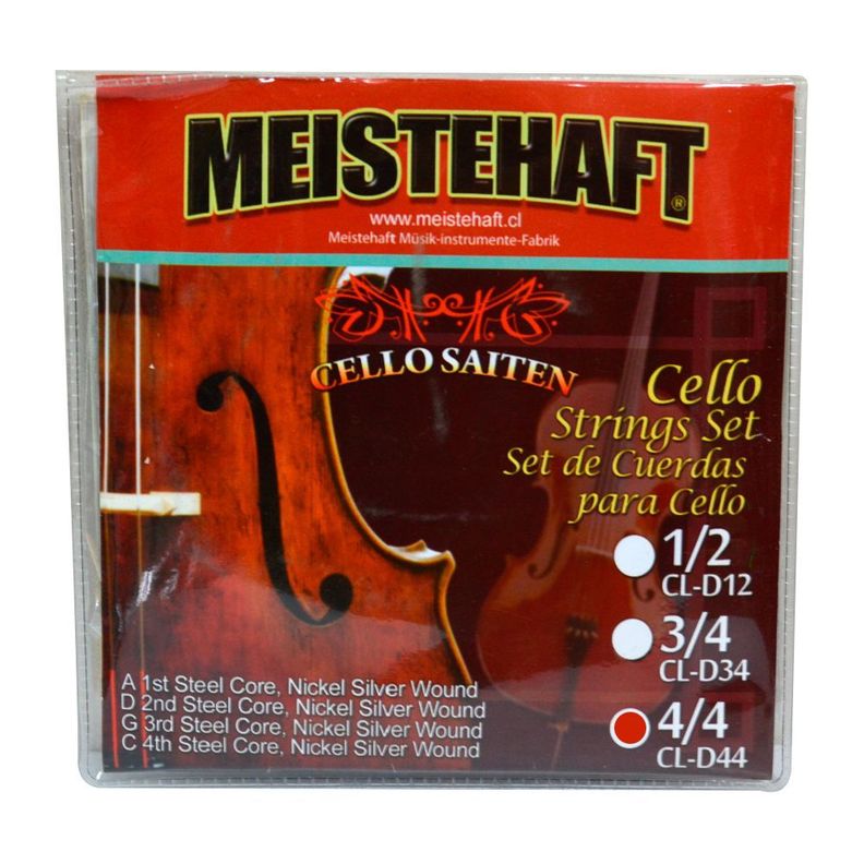 SET DE CUERDAS 4/4 PARA CELLO MOD.CL-D44 MEISTEHAFT-0