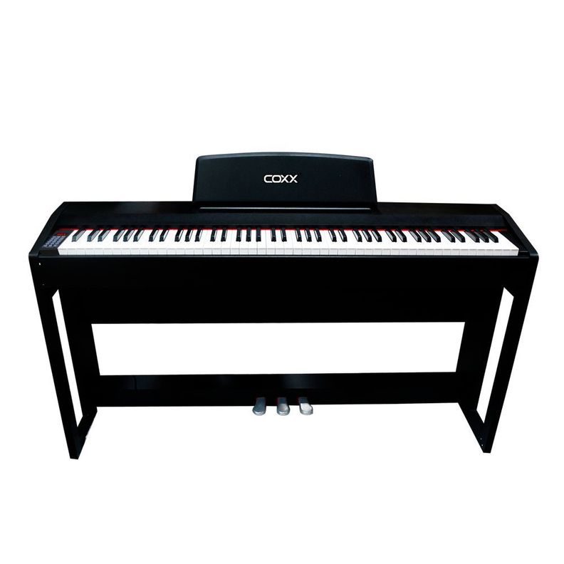 PIANO DIGITAL 88 NOTAS 900 TONOS NEGRO EURO-7901 COXX-0