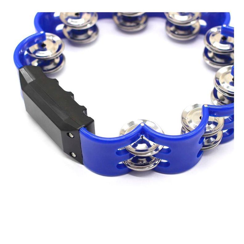 PANDERO PLASTICO EN FORMA DE FLOR - COLORES RMX-2