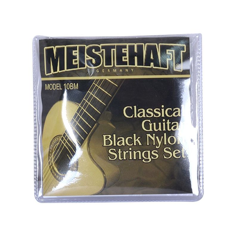 SET DE CUERDAS NEGRA PARA GUITARRA CLASICA MOD.10BM MEISTEHAFT-0