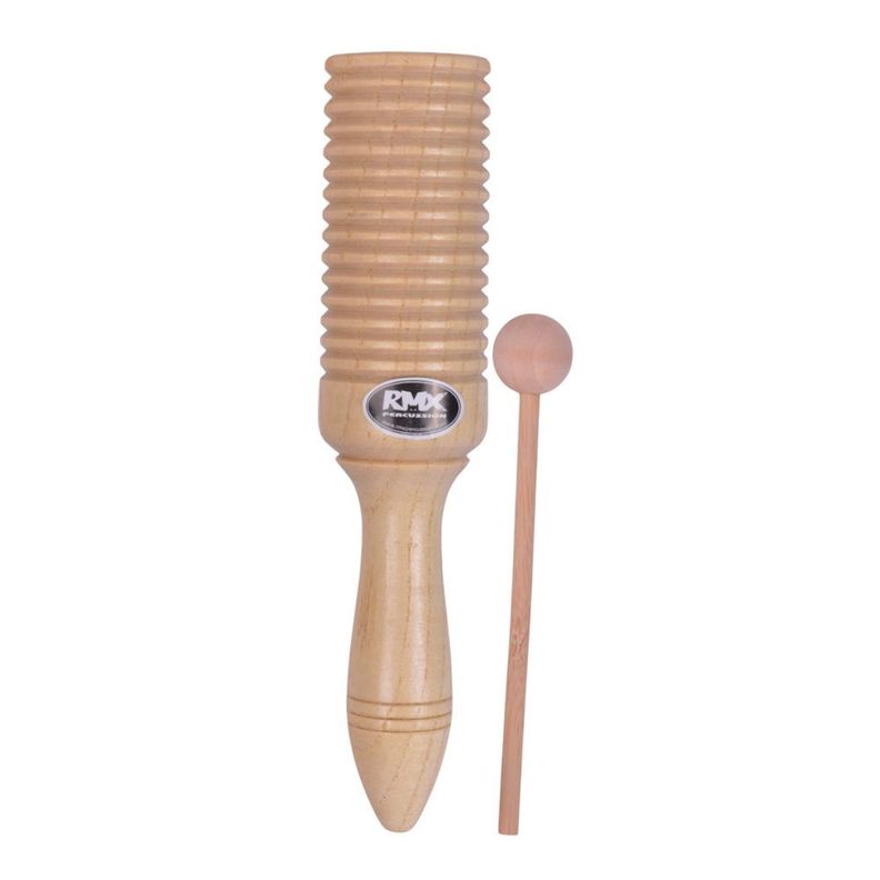 GUIRO CAMPANA DE MADERA CON MAZO RE-18 RMX