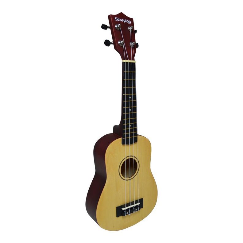 UKELELE NATURAL ACABADO MATE MOD.KEANA 3 SCORPION-1