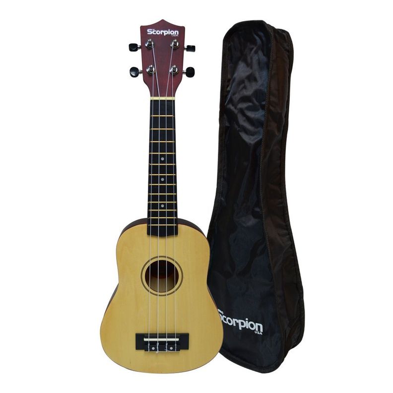 UKELELE NATURAL ACABADO MATE MOD.KEANA 3 SCORPION-2