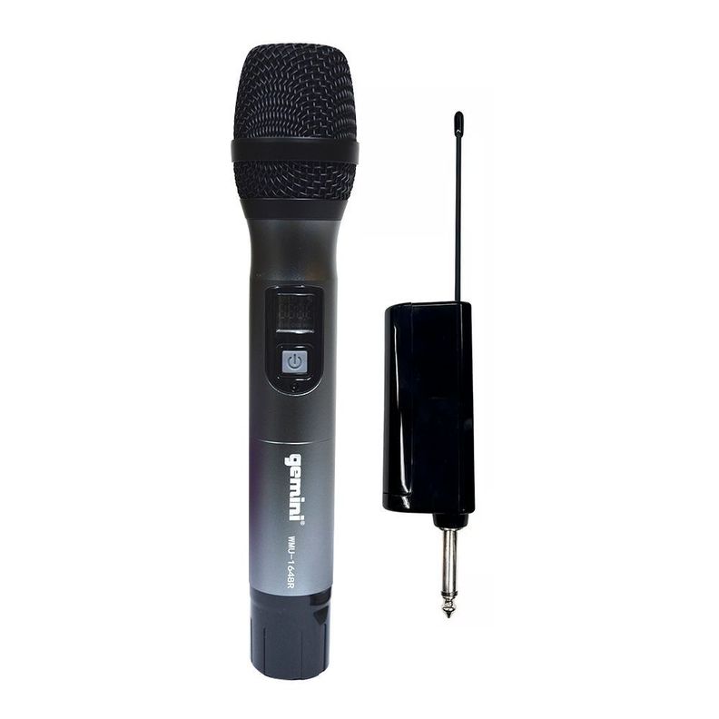 MICROFONO DINAMICO UHF HANSET INALAMBRICO GEMINI-0