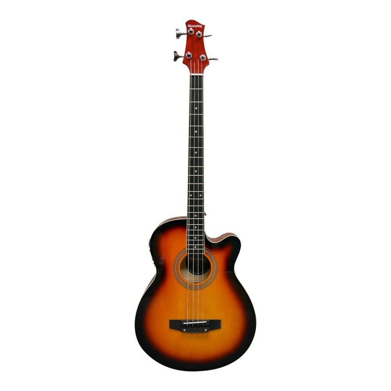 BAJO ELECTROACUSTICO SUNBURST MOD.MB-812/SB SCORPION-0
