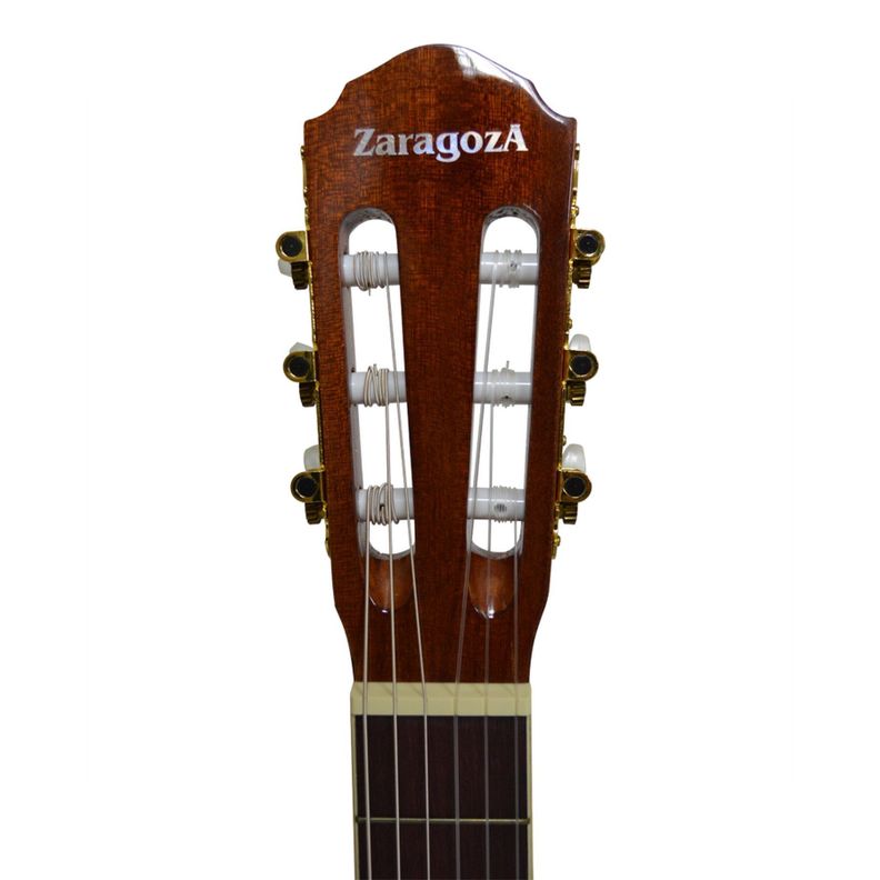 GUITARRA ELECTROACUSTICA 40" NATURAL CORTE CUTAWAY ZARAGOZA-3