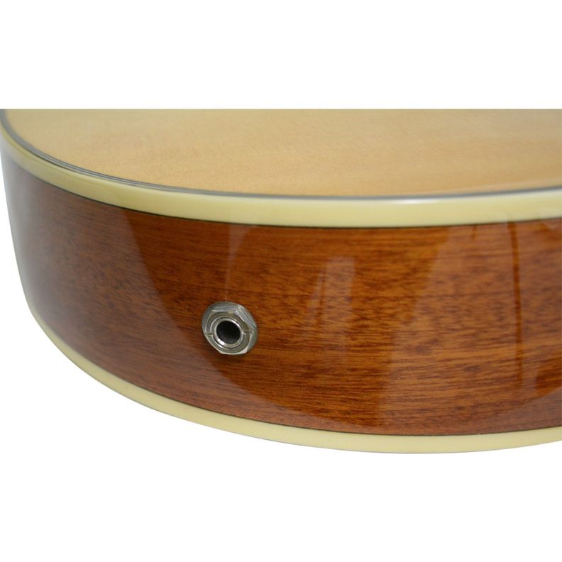 GUITARRA ELECTROACUSTICA 40" NATURAL CORTE CUTAWAY ZARAGOZA-5