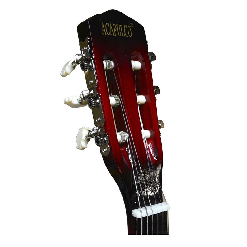 GUITARRA CLASICA 31" ROJO ML-102 ACAPULCO-2