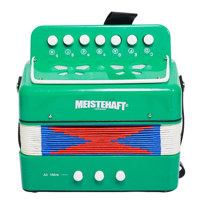 ACORDEON NIÑO 2 BAJOS VERDE MT-2018 MEISTEHAFT-1