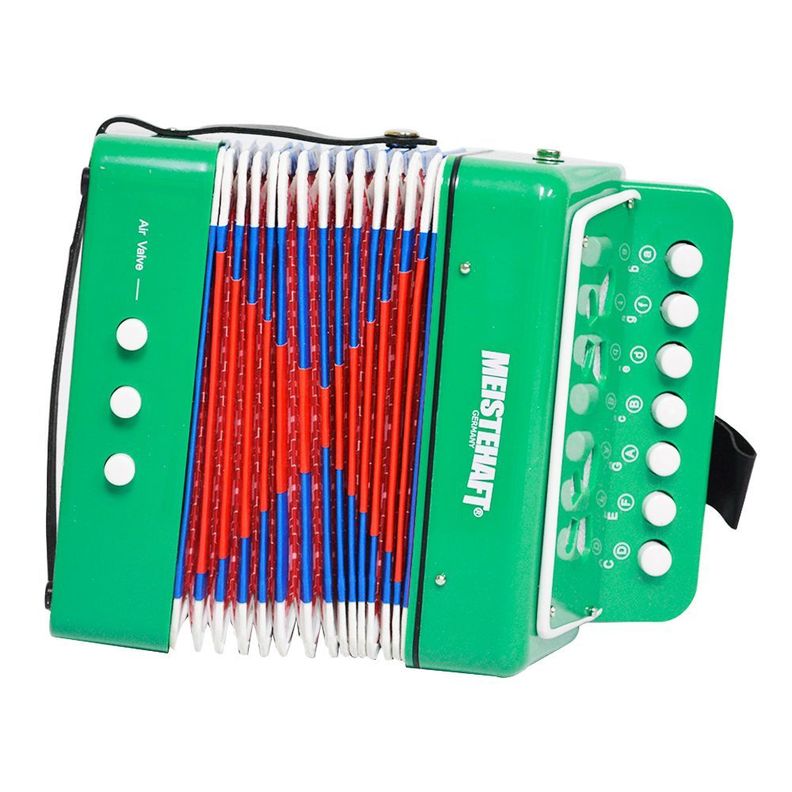 ACORDEON NIÑO 2 BAJOS VERDE MT-2018 MEISTEHAFT-2