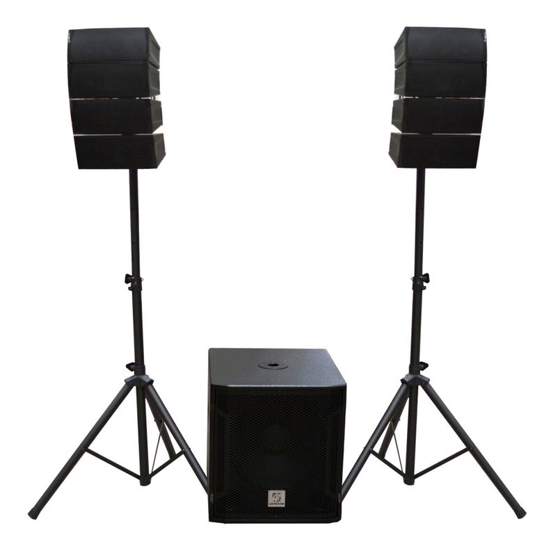 SISTEMA ARRAY SUB15+8 550W RMS 1500W MAX VORTEX CAR-158BT CIPRIANI-1