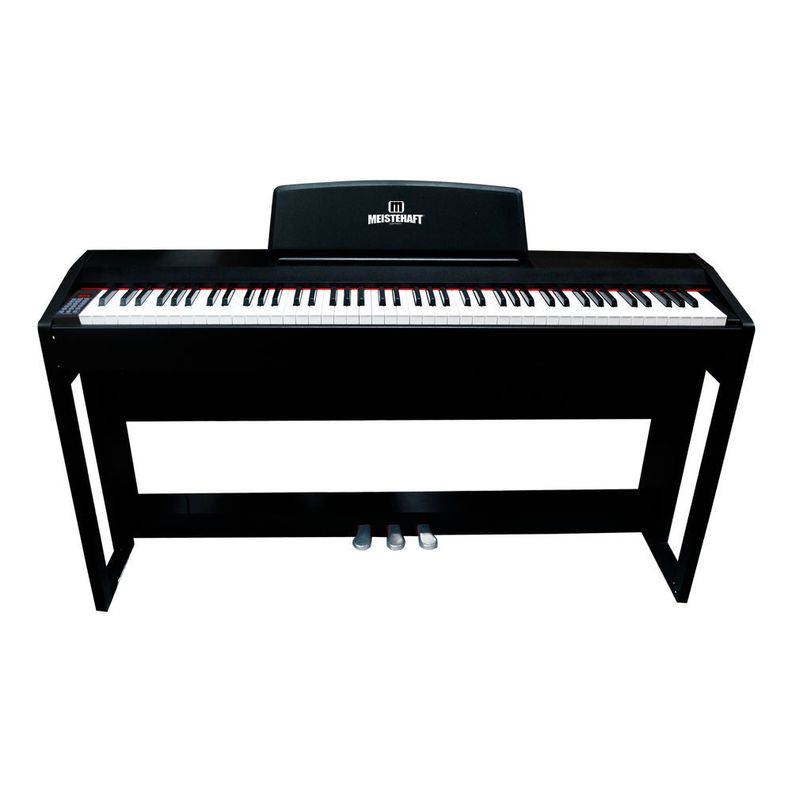 PIANO DIGITAL 88 NOTAS 900 TONOS NEGRO EURO-7900 MEISTEHAFT-0